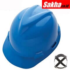 MSA Lokal Helm Safety Staz On Biru