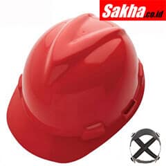 MSA Lokal Helm Safety Staz On Merah