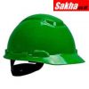 3M H-704R 44-Point Ratchet Suspension Hard Hat, Green