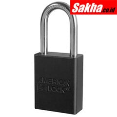 Master Lock A1106 Black Anodized Aluminum Safety Padlock