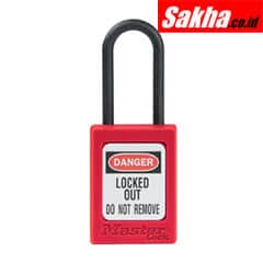 Master Lock S32RED Red Dielectric Zenex™ Thermoplastic Safety Padlock
