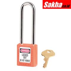 Master Lock 410LTORJ Orange Zenex™ Thermoplastic Safety Padlock