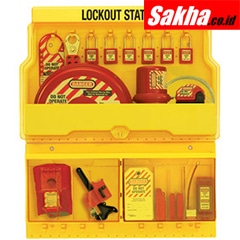 Master Lock S1900VE410 Deluxe Lockout Station