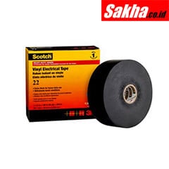 3M Scotch Vinyl Electrical Tape 22, Black 1 1 per 2 inch x 108 FT