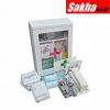 Kotak P3K Standar Bahan Plastik + Mika, Include Isi Obat Jenis B (Untuk 50 Orang)