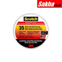3M Scotch® Electrical Tape, White