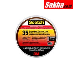 3M Scotch® Vinyl Electrical Tape, Brown