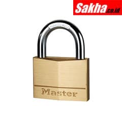 Master Lock 160EURD 60mm wide solid brass body padlock