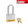 Master Lock 3LFYLW Yellow Laminated Steel Safety Padlock, 1-916in (40mm) Wide with 1-12in (38mm) Tall Shackle