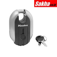 Master Lock 185D 1-1516in 49mm Wide Titanium Series™ Stainless Steel Body Padlock with Shrouded Shackle