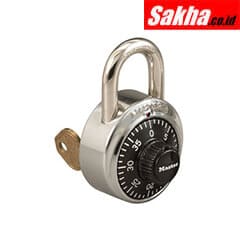 Master Lock 1525 1-78in (48mm) General Security Combination Padlock with Key Control Feature