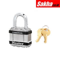 Master Lock M1STS 1-34in (44mm) Wide Commercial Magnum Laminated Steel Padlock with Stainless Steel Body Cover
