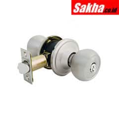 Master Lock CACR115 Recodable Keyed Entry Door Lock, Ball Knob