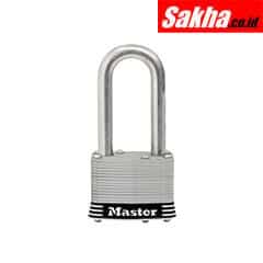 Master Lock 1SSKADLH 1-34in 44mm Wide Laminated Stainless Steel Pin Tumbler Padlock with 2in 51mm Shackle