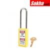 Master Lock 411KAMKW417YLW Yellow Zenex Thermoplastic Safety Padlock