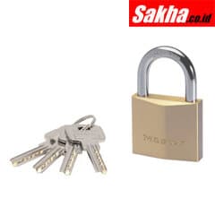Master Lock 2950EURD 50mm wide extra thick solid brass body padlock