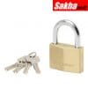 Master Lock 2960EURD 60mm wide extra thick solid brass body padlock