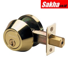 Master Lock DSON0603 NightWatch single cylinder deadbolt polished brass
