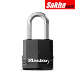 Master Lock M115EURDLF 49mm Wide Excell Covered Laminated Steel Padlock With 38mm Long Shackle