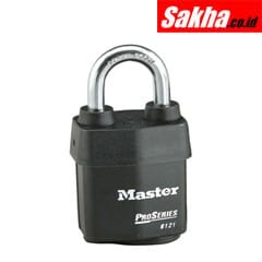 Master Lock 6121D Wide ProSeries Weather Tough Laminated Steel Rekeyable Pin Tumbler Padlock