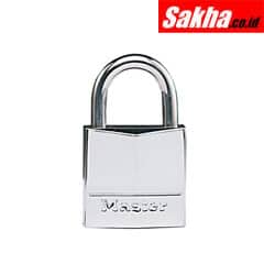 Master Lock 639D 30mm wide nickel plated solid brass padlock