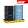JUSTRITE 28654 Yellow (2 Drum Spill Deck Containment Pallet)