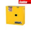 JUSTRITE 893000 Yellow Flammable Storage Cabinet (Safety)