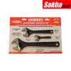 Kennedy KEN5010600K 4 Inch/8 Inch/12 Inch PHOSPHATE FINISH ADJUSTABLE WRENCH SET