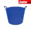 Sitesafe SSF5123100K FLEXI TUB 42LTR BUILDERS BUCKET BLUE