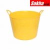 Sitesafe SSF5123040K FLEXI TUB 75LTR BUILDERS BUCKET YELLOW