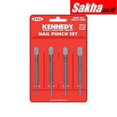 Kennedy KEN5182300K SQUARE HEAD NAIL PUNCHES SET OF 4