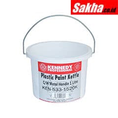 Kennedy KEN5331520K 1LTR PLASTIC PAINT KETTLE C/W METAL HANDLE