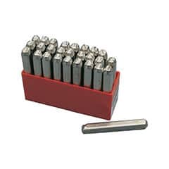 Kennedy KEN5606480K 12.0mm (SET OF 27) LETTER PUNCHES