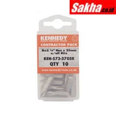 Kennedy KEN5733705K TX20 TX S/DVR BIT 1/4 Inch HEX STD (PK 10)