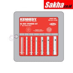 Kennedy KEN5812350K 6-PCE BOX SPANNER SET 0-10BA C/W TOMMY BARS