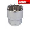 Yamoto YMT5826940K SOCKET BI-HEXAGON 1/2 Inch SQUARE DRIVE 12mm CHROME VANADIUM (12-POINT)