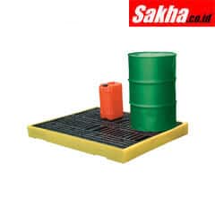Solent SOL7410134C Spill Control WORKFLOOR PALLET 4-DRUM;BUNDED