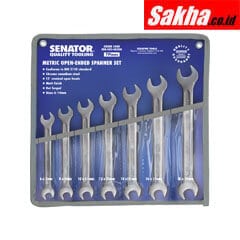 Senator SEN5824830K 6-19mm CH/VANADIUM O/E SPANNER SET 7PC