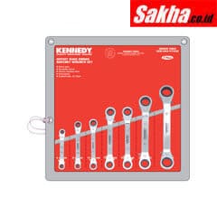 Kennedy KEN5829750K 7PC 6-22mm OFFSET RATCHET RING SPANNER SET