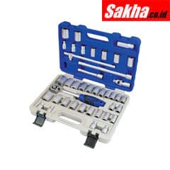 Senator SEN5829240K 1/2 INCH SQUARE DRIVE 41 PIECE METRIC/WHITWORTH/AF SOCKET SET