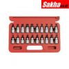 Kennedy-Pro KEN5827890K MECH TORX & S/DRIVE BIT SET 1/2 Inch SQ DR 20 PC