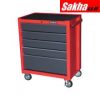 Yamoto YMT5940540K 5-DRAWER ROLLER CABINET - RED