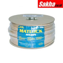 Matlock MTL9785520K No.4 6mm 8PLT NATURAL JUTE SASH CORD 100M REEL