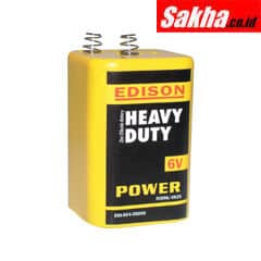 Edison EDI9043500K PJ996 4R25R Zinc Chloride Battery 6V - Pack of 5