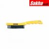 Cotswold COT9066400K 4-ROW PLASTIC HANDLE WIRE SCRATCH BRUSH
