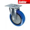 Atlas ATL9450562K Workholders SWIVEL PLATE 75mm BLUE RUBBER TYRE