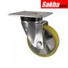 Atlas ATL9456378K Workholders SWIVEL PLATE 100mm POLYURETHANE TYRE