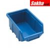 Senator SEN4041040B Sen3A Plastic Storage Bin Blue