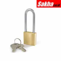 Matlock MTL9506732K Brass Long Shackle Key Padlock - 30mm