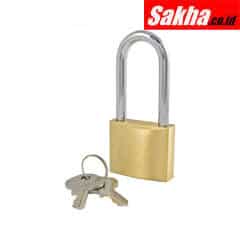 Matlock MTL9506745K Brass Long Shackle Key Padlock - 40mm